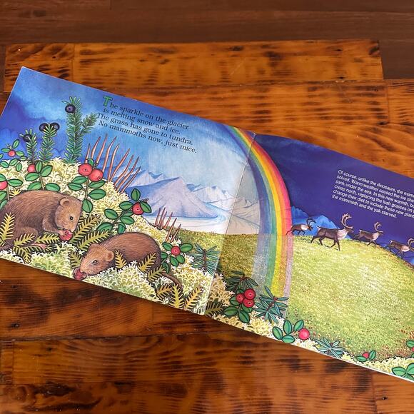 Vintage 1991 Thunderfeet Alaska's Dinosaurs & Other Prehistoric Critters Book - Picture 9 of 12